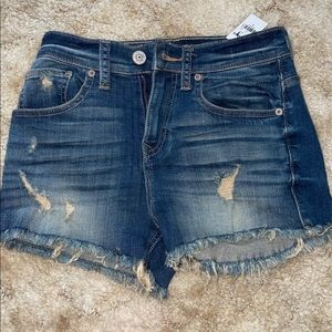 Denim express shorts not worn